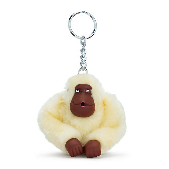 Accesorios Kipling Sven Monkey Keychain Blancos | MX 1995TC